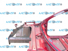 Front right quarter Ford Mustang Mach-E 21-23 red D4, on the body