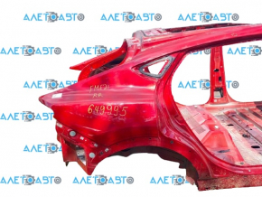 Quarter wing rear right Ford Mustang Mach-E 21-23 red D4, on the body