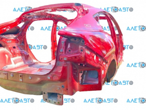 Quarter wing rear right Ford Mustang Mach-E 21-23 red D4, on the body