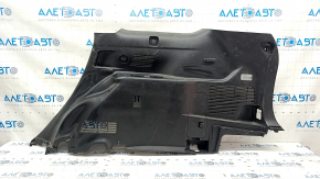 Right arch trim Toyota Highlander 14-19 black, scratches, worn