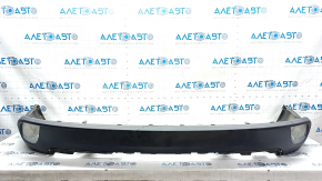 Rear bumper lip Toyota Highlander 14-19 structure, dented, scratches