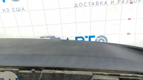 Rear bumper lip Toyota Highlander 14-19 structure, dented, scratches