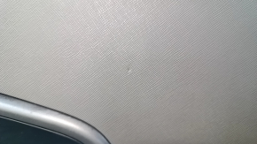 Door trim card front right Hyundai Santa FE Sport 13-18 black, with gray insert, armrest leather, butt, tears, scratches, abrasions