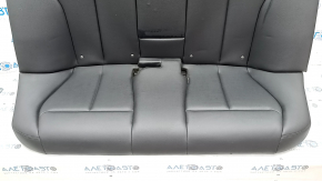 Rear row of seats 2nd row BMW 3 F30 12-18 leather black, solid back, tear, needs cleaning