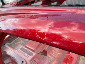 Metal roof Ford Mustang Mach-E 21-23 for panorama, red D4, on the body, butt