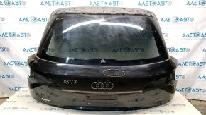Bare tailgate with glass Audi Q5 80A 18-20 black LY9T, butts