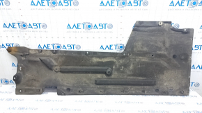 Bottom protection left BMW 3 F30 4d 12-18 tears, fastening tear