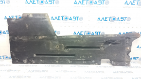 Bottom protection left BMW 3 F30 4d 12-18 tears, fastening tear