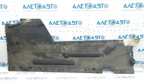 Right underbody protection BMW 3 F30 4d 12-18 tears