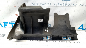 Right radiator deflector VW Passat b7 12-15 USA broken fasteners, punctured