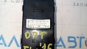 Front left window lift control Kia Optima 16- black, chrome inserts, 1 car