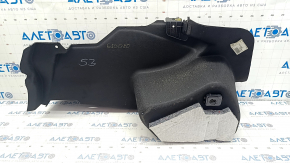 Left arch trim BMW 3 F30 12-18 with mesh, without shelf, black, for cleaning