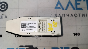 Front right window lift control Hyundai Sonata 20 - without cover plate