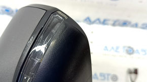 Side mirror left Jeep Compass 17- 3+4 pins, turn signal, heated, gray, Trailhawk, scratches