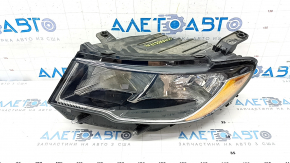 Headlight front left complete Jeep Compass 17- halogen, without fastening, sand