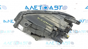Headlight front right complete Jeep Compass 17- halogen, without fastening, sand, pokes