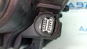Headlight front right complete Jeep Compass 17- halogen, without fastening, sand, pokes