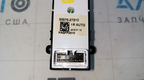 Front right window lift control Kia Optima 11-16 black, auto