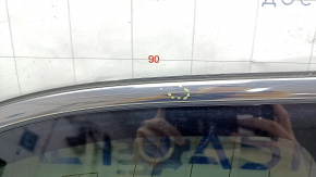 Window blind glass rear right Toyota Highlander 14-19 chrome, heated, scratches on chrome