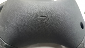 Bare steering wheel BMW 3 F30 12-18 leather black without heating, cracks, needs cleaning