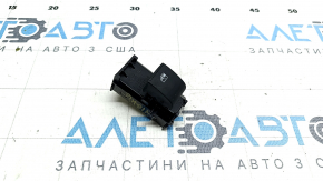 Rear left window lift control Toyota Highlander 14-19 black, manual