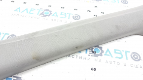 Front pillar trim upper left Toyota Highlander 14-19 gray, for dry cleaning