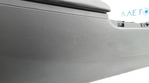 Central console armrest BMW 3 F30 12-18 automatic transmission leather, black, scratches, for cleaning