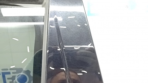 Door assembly rear left Jeep Compass 17- white PW3, tinted, dent, scratches on glass, scratches on trim