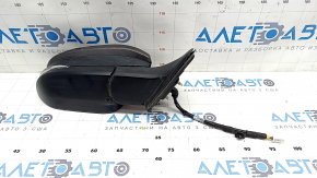 Side mirror right Toyota Highlander 14-19 7 pins, turn signal, heated, BSM, graphite, in film