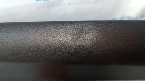 Door trim card front right Hyundai Sonata 20 - black, armrest leather, under the tweeter, scratches, abrasions, dent, bump, tear, crack in the mount