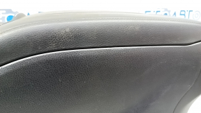 Console central armrest Toyota Highlander 17-19 leather black, scratches, for cleaning