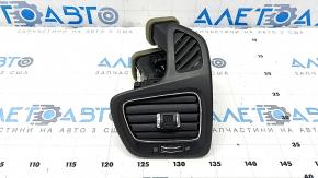 Right dashboard air duct deflector Jeep Compass 17- graphite, broken fasteners