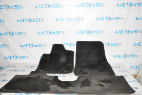 Set of floor mats for Ford Mustang Mach-E 21-23 cloth black