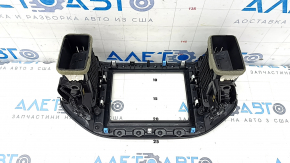 Dashboard air deflector center Jeep Compass 17-graphite, under 8.4" inches