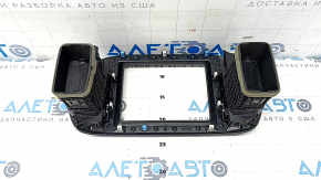 Dashboard air deflector center Jeep Compass 17-graphite, under 8.4" inches