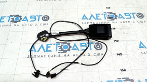 Driver's seat belt latch VW Passat b7 12-15 USA black with sensor