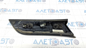 Glass molding left Jeep Compass 17- side, black gloss, scratches