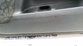 Door trim card front right Toyota Highlander 17-19 black, insert dark red, gray molding, scratches, needs cleaning