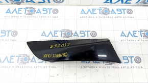Glass molding right Jeep Compass 17- side, black gloss, scratches
