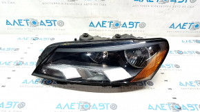 Headlight front left VW Passat b7 12-15 USA naked, halogen, sand