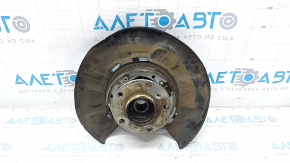 Trunnion with hub rear right BMW 3 F30 12-18 with casing, AWD rusty, broken bolt