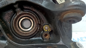 Trunnion with hub rear right BMW 3 F30 12-18 with casing, AWD rusty, broken bolt