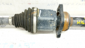 Drive axle shaft front right Toyota Highlander 17-19 3.5 FWD, defect of outer CV joint thread
