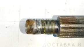 Drive axle shaft front right Toyota Highlander 17-19 3.5 FWD, defect of outer CV joint thread