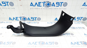 Upper left tailgate trim Jeep Compass 17 - black, broken fastener, whitened plastic, scratches