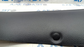 Upper left tailgate trim Jeep Compass 17 - black, broken fastener, whitened plastic, scratches