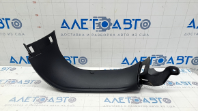 Upper right tailgate trim Jeep Compass 17 - black, broken fastener, whitened plastic