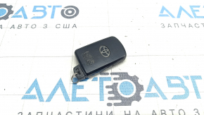Toyota Highlander 14-19 smart key 4 buttons, worn
