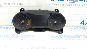 Jeep Compass 17 instrument cluster - large display 94k, scratches, cracks, air