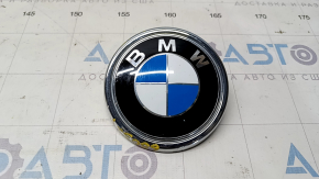 Emblem badge BMW tailgate BMW X5 F15 14-18 swollen varnish